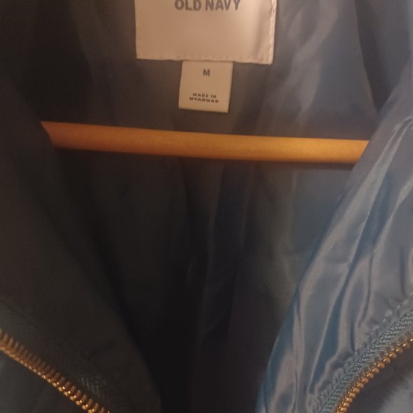 OLD NAVY BLUE NYLON VEST - Picture 3 of 6